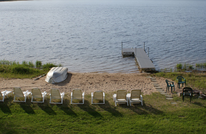 The beach at Birch Bay Resorts.