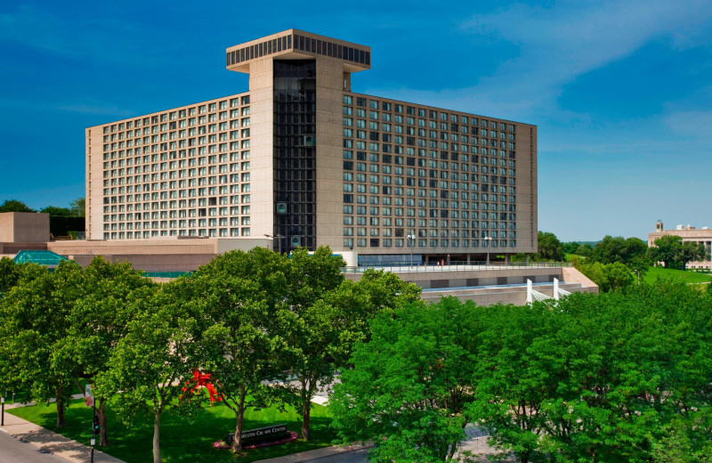 Exterior view of The Westin Crown Center, Kansas City.