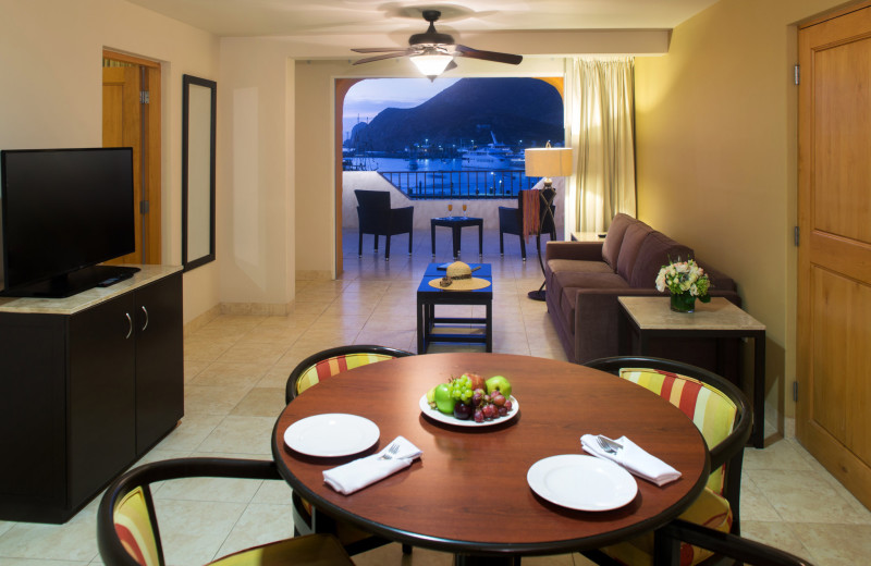 Guest suite at Tesoro Los Cabos.