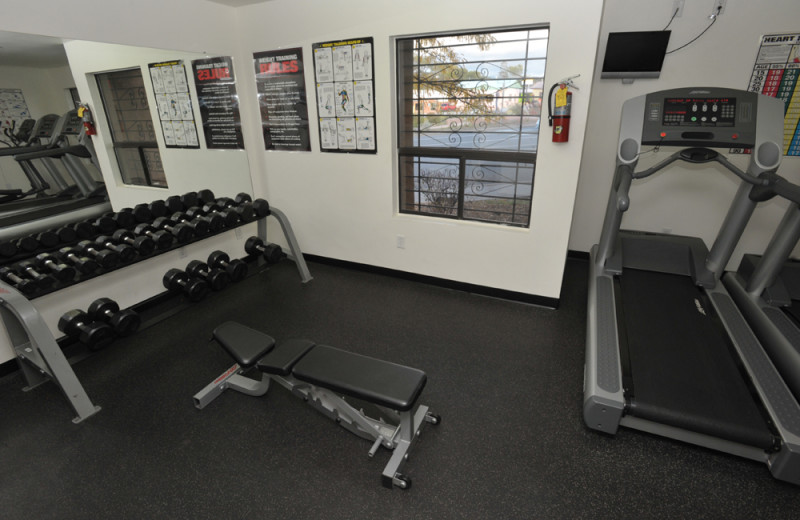 Fitness Room at Santa Fe Sage Inn