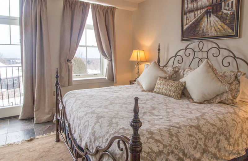 Guest room at Ste. Anne's Spa.
