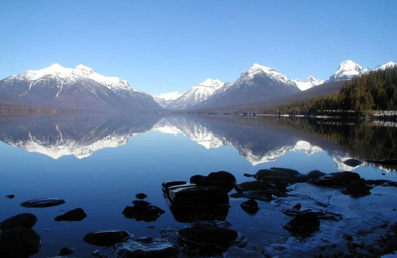 Scenic view near North Forty Resort.