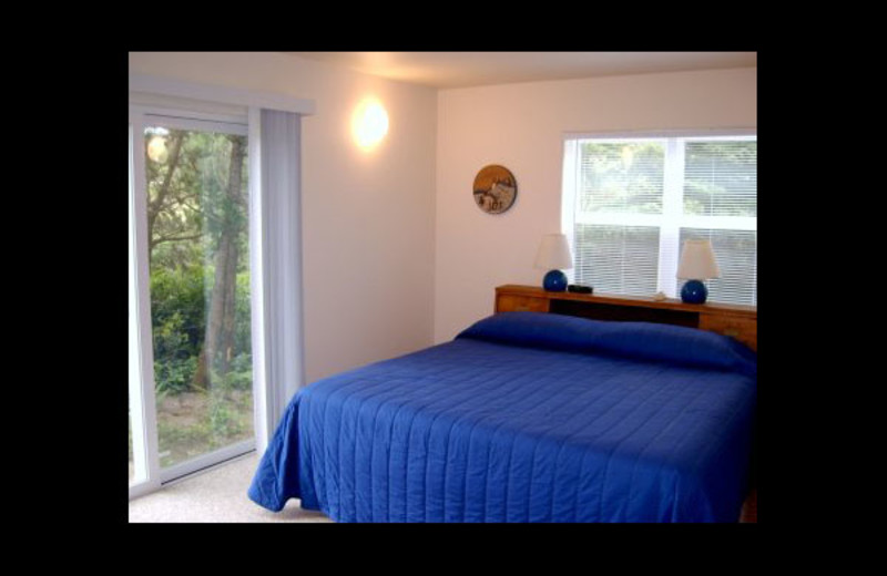 Rental bedroom at Manzanita Rental Company.