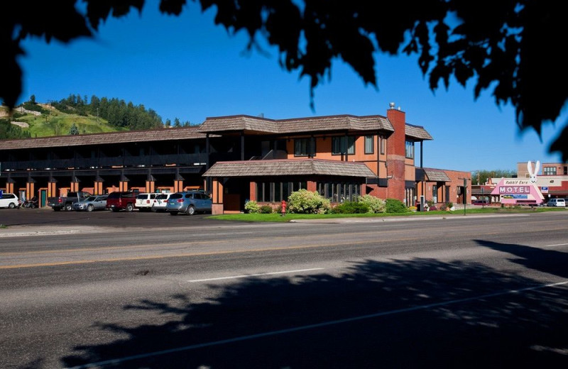 Exterior at Rabbit Ears Motel.