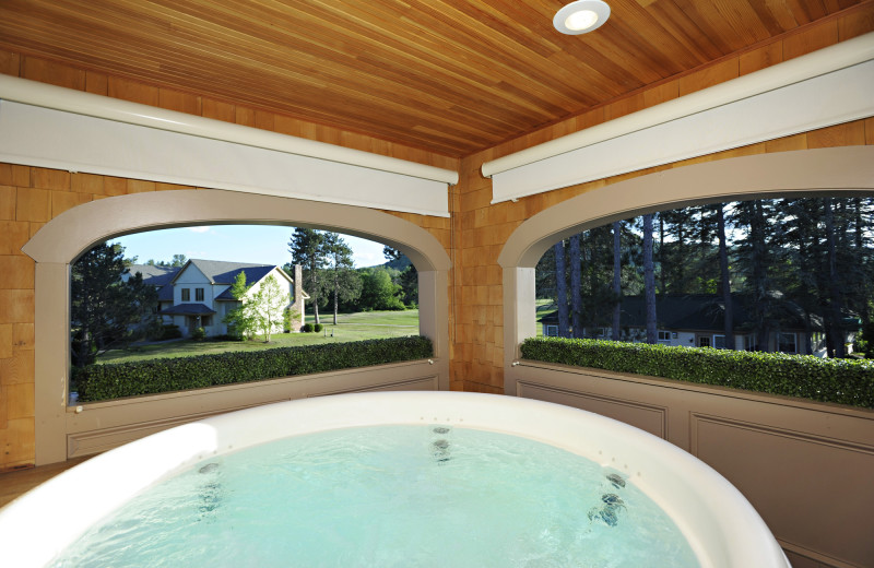 Hot tub at The Wentworth.