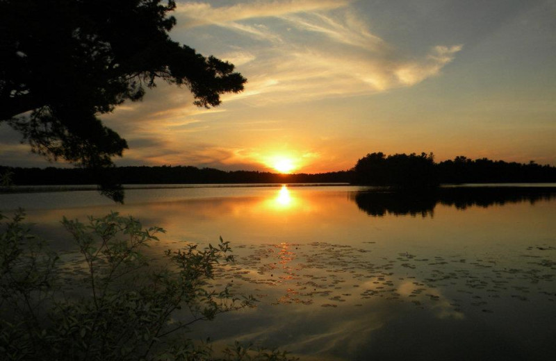 Sunrise at Fremont's Point Resort.