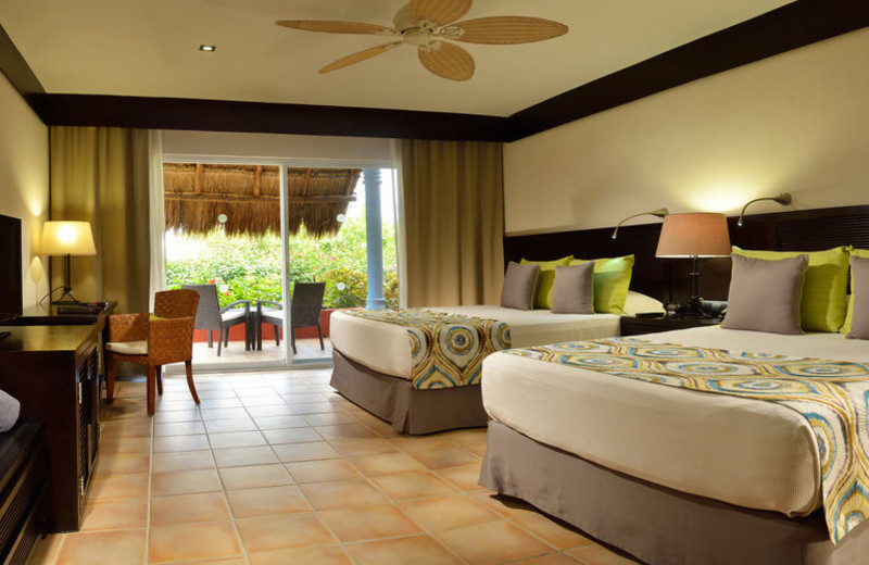 Guest room at Catalonia Playa Maroma.