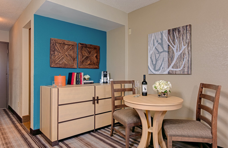 Guest dining area at Northwoods Inn.