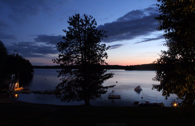 Lake view at Lumina Resort.