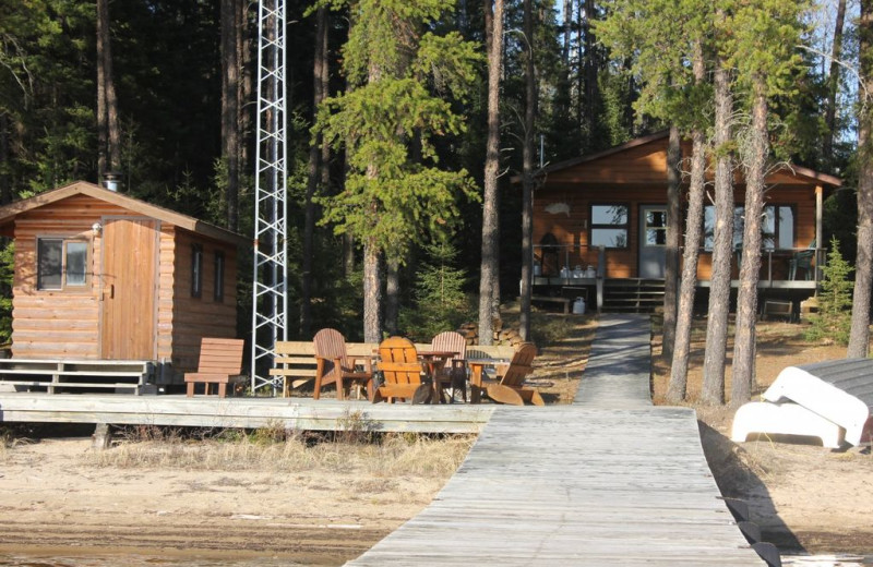 Cabin exterior at Wilderness Air.