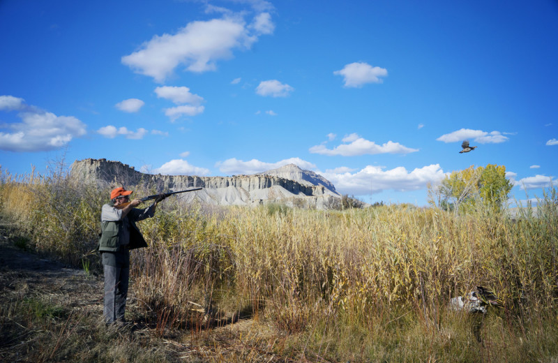 Hunting at Castle Valley Outdoors.