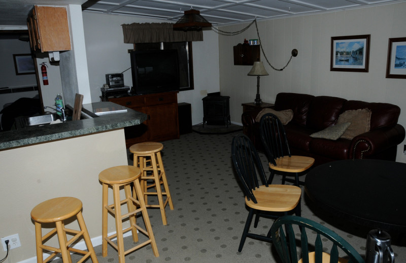 Living room at Retreats & Reunions R&R House.