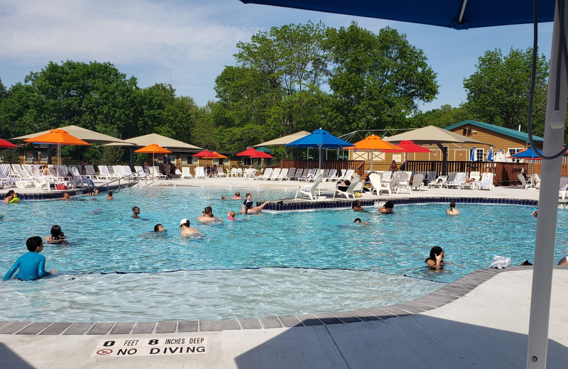 Outdoor pool at Rocking Horse Ranch Resort.