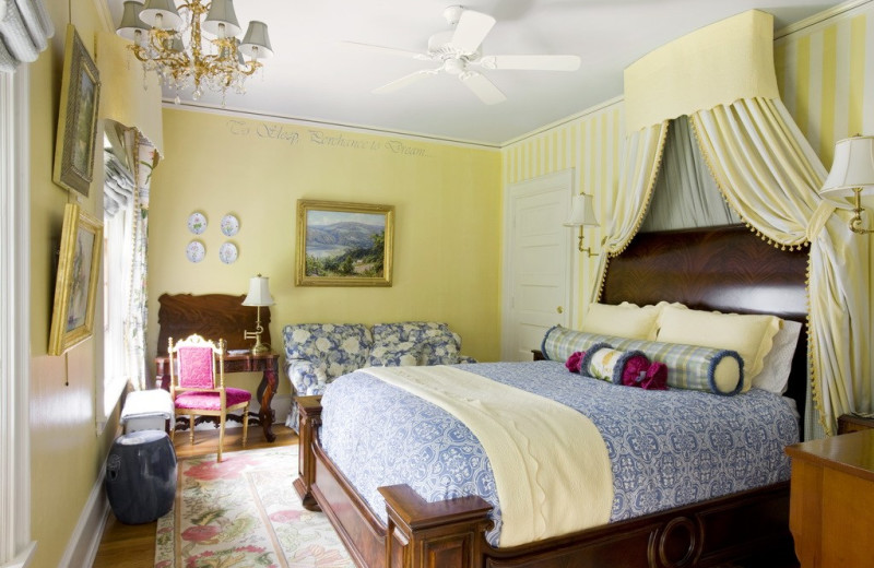 Guest room at Juniper Hill B&B.