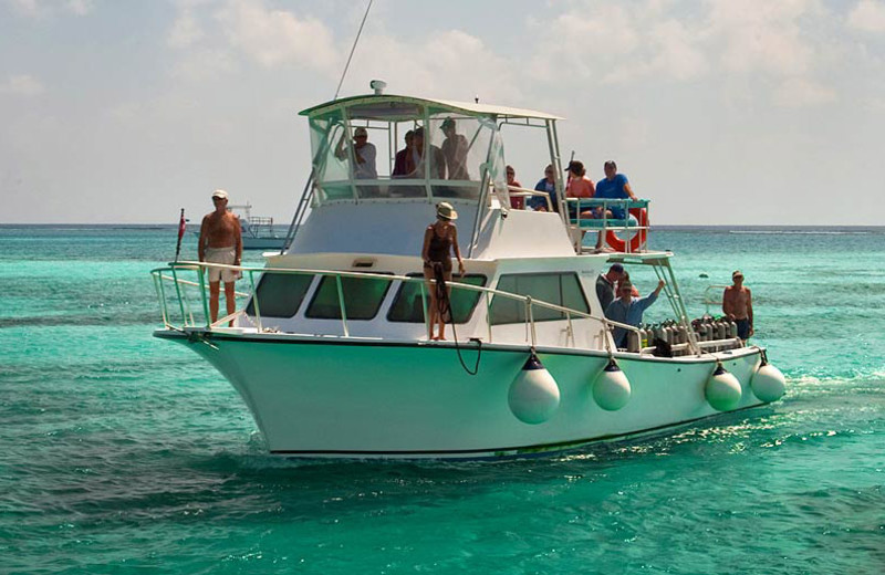 Diving at Little Cayman Beach Resort.