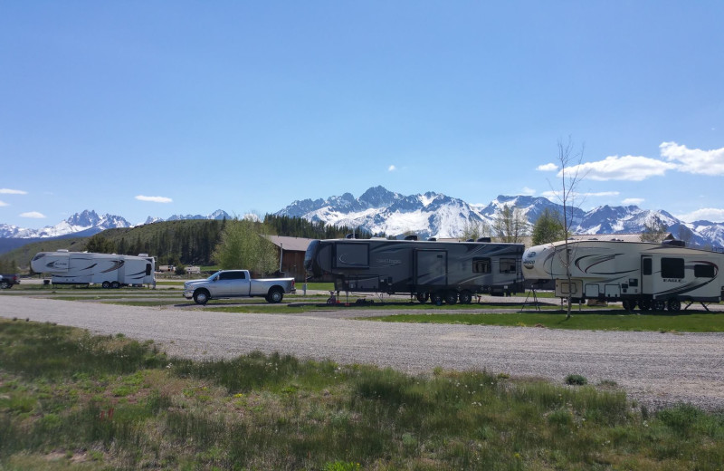 RV campground at Mountain Village Resort.