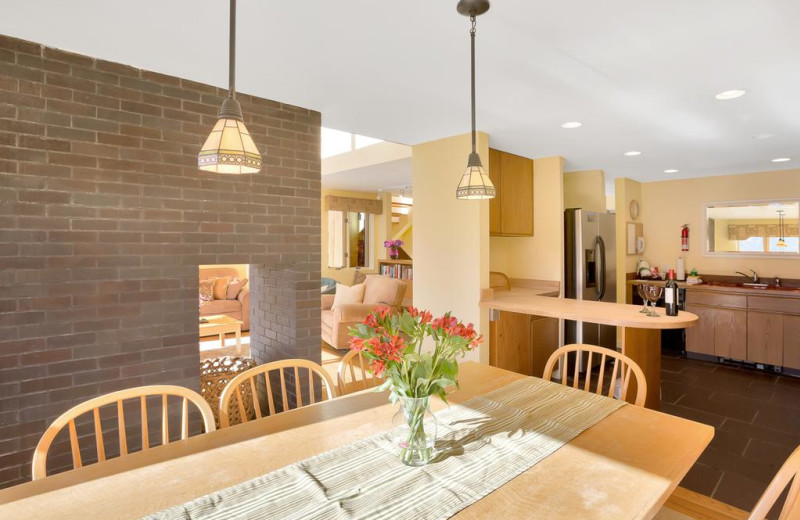 Rental kitchen at Killington Rental Associates.
