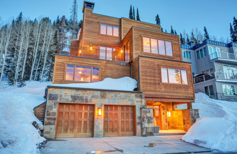 Rental exterior at Canyon Services Vacation Rentals.