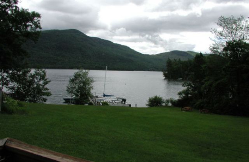 View from Northern Lake George Resort.