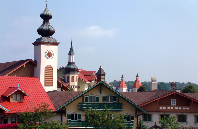 Exterior view of Bavarian Inn of Frankenmuth.