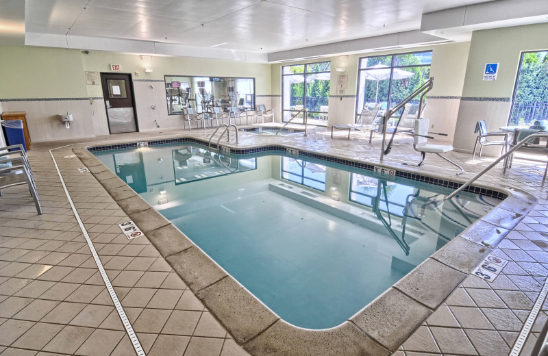 Indoor pool at SpringHill Suites Detroit Southfield.