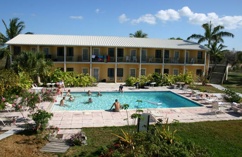 Exterior view of Orange Hill Beach Inn.