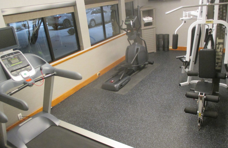 Fitness room at Best Western - Benton Harbor.