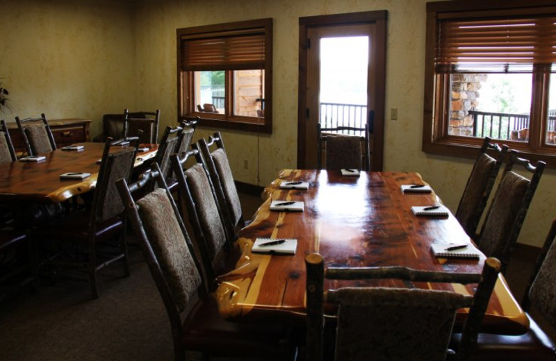 Meeting room at Stonewater Cove Resort.