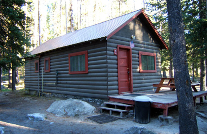 Cabin exterior at North Shore Lodge & Resort.