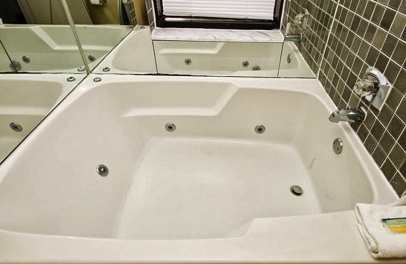 Guest bathroom at Four Sails Resort.