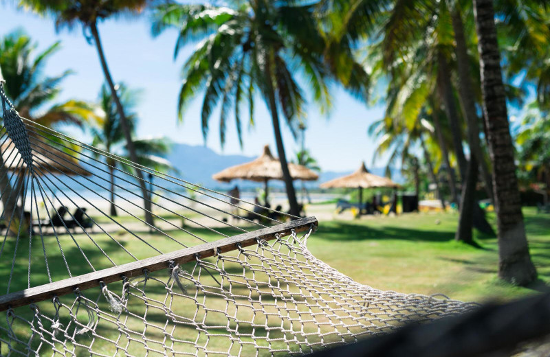 The beach at Club Fiji Resort.