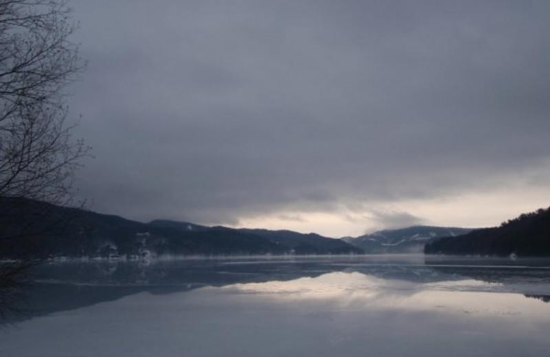 Lake view at Lake Morey Resort.