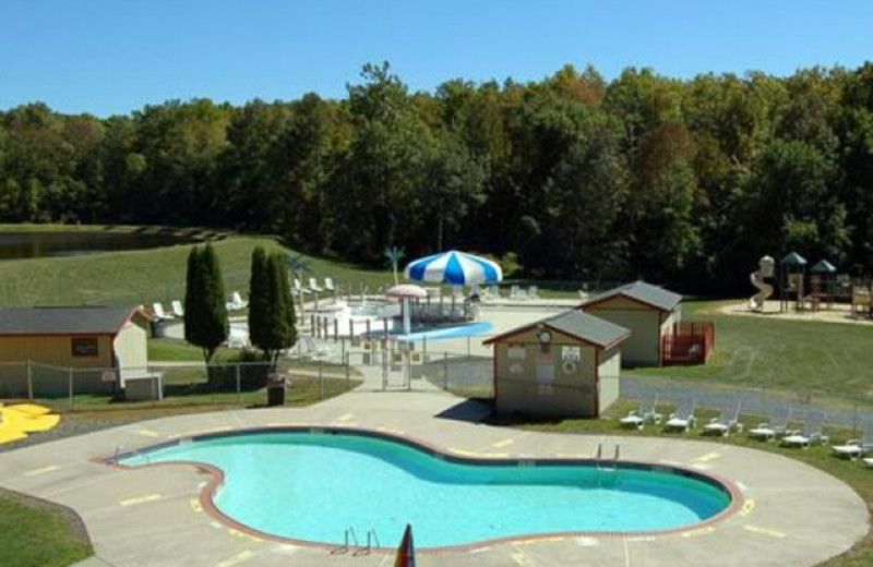 Outdoor Pool at Outdoor World Campgrounds Scotrun