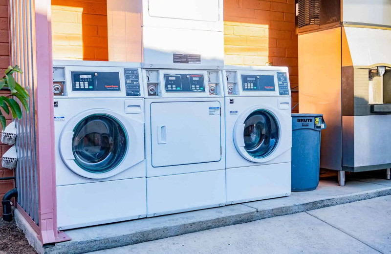 Laundry at Turlock Inn.