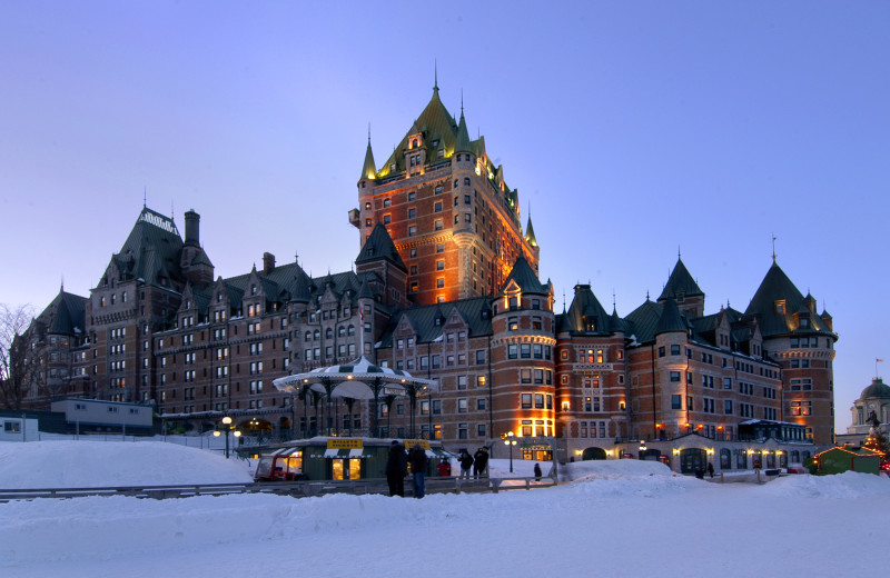 Exterior view of Fairmont Le Chateau Frontenac.