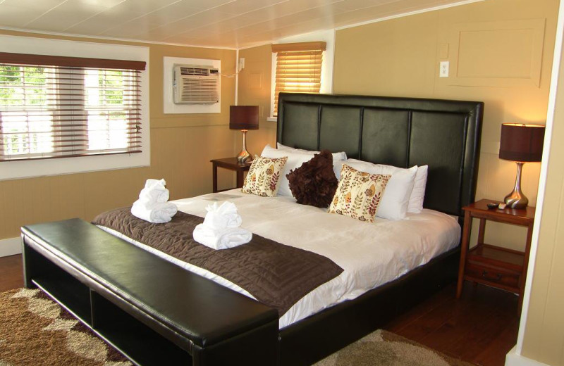 Guest room at The Inn on Fleming.