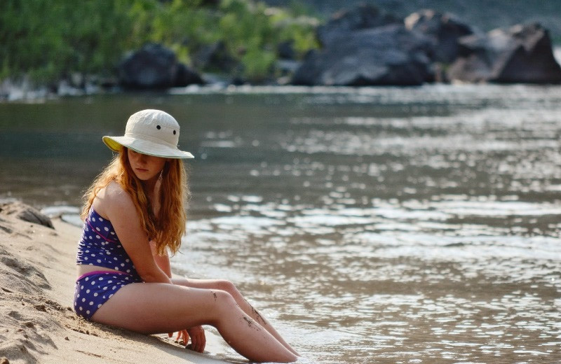 Beach at Salmon River Tours.