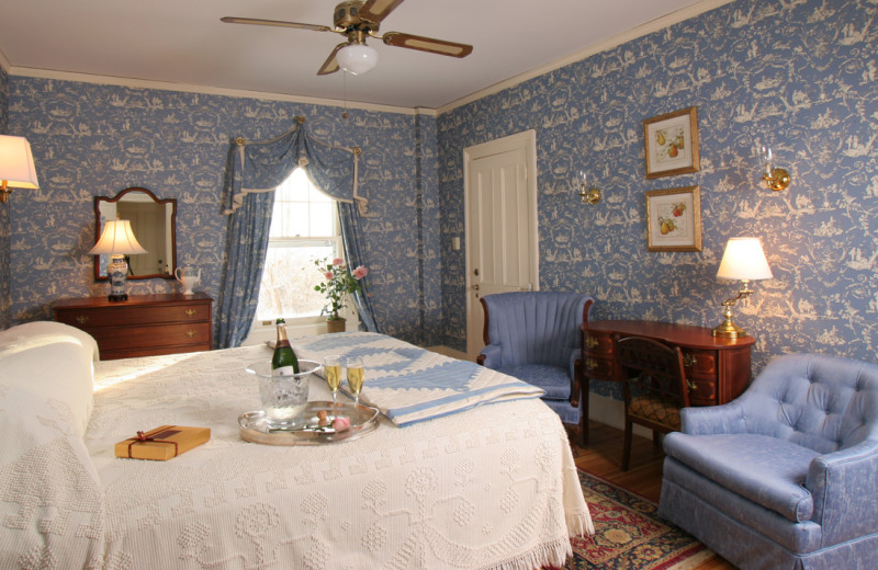 Carriage house room at Birchwood Inn.