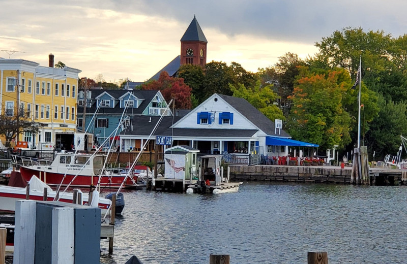 Town near Windrifter Resort.