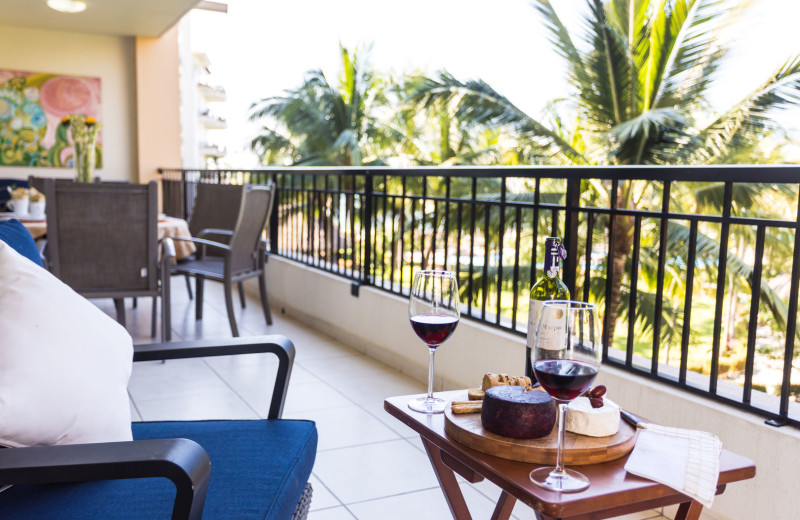 Rental balcony at La Isla VR - Riviera Nayarit.