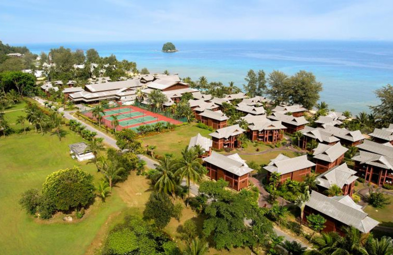 Aerial view of Berjaya Tioman Beach Resort.