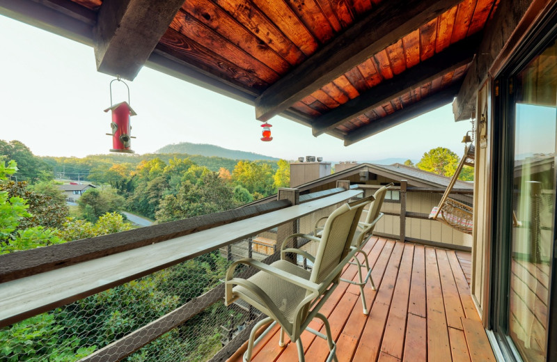 Rental balcony at Eden Crest Vacation Rentals, Inc.