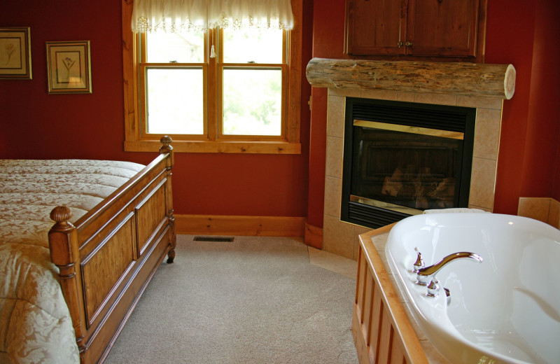 Guest room at Chanticleer Guest House.