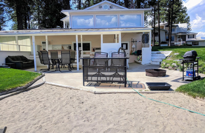 Exterior view of Wasa Lake Guest House.