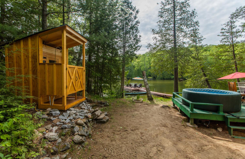 Rental exterior at Muskoka District Rentals.