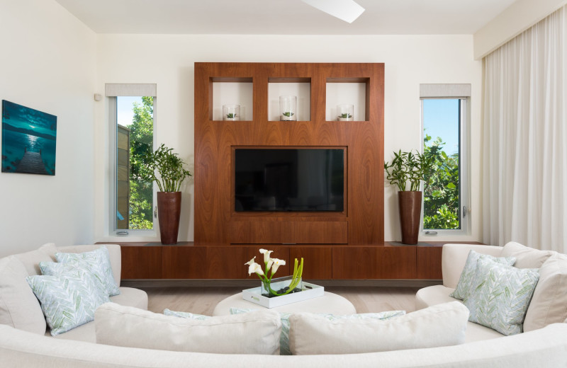 Living room at Villa Sol Y Luna.