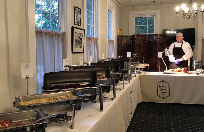 Dining at Pine Crest Inn 