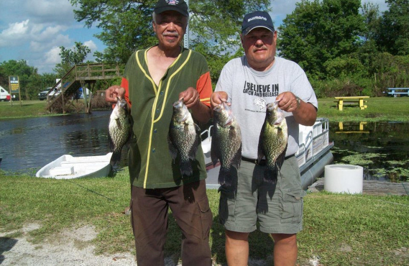 Fishing at Middleton Fish Camp.