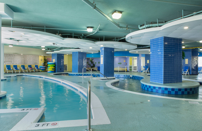 Indoor pool at Avista Resort.