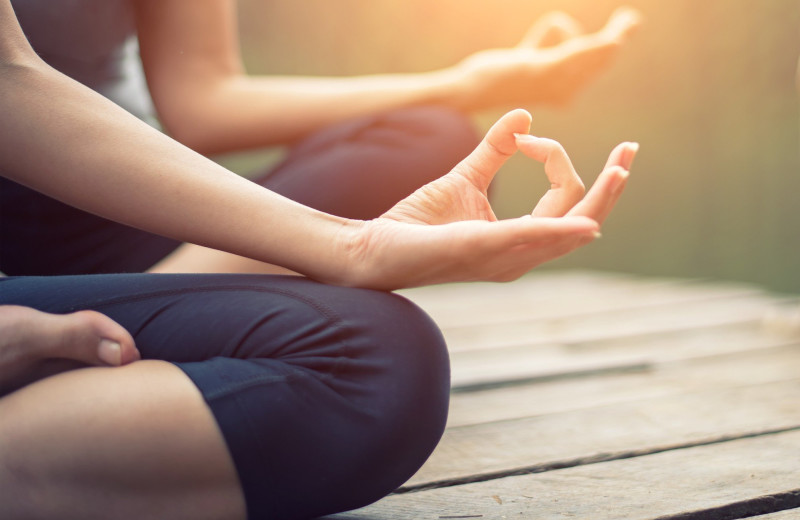 Yoga at Starkey Properties.